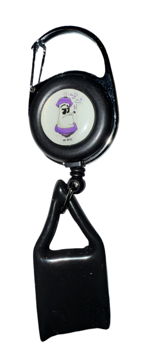 BIC LIGHTER /RETRACTABLE LIGHTER CLIP LIGHTER HOLDER KEYCHAIN